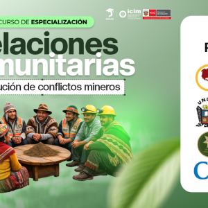 CURSO DE RELACIONES COMUNITARIAS Y RESOLUCIÓN DE CONFLICTOS MINEROS